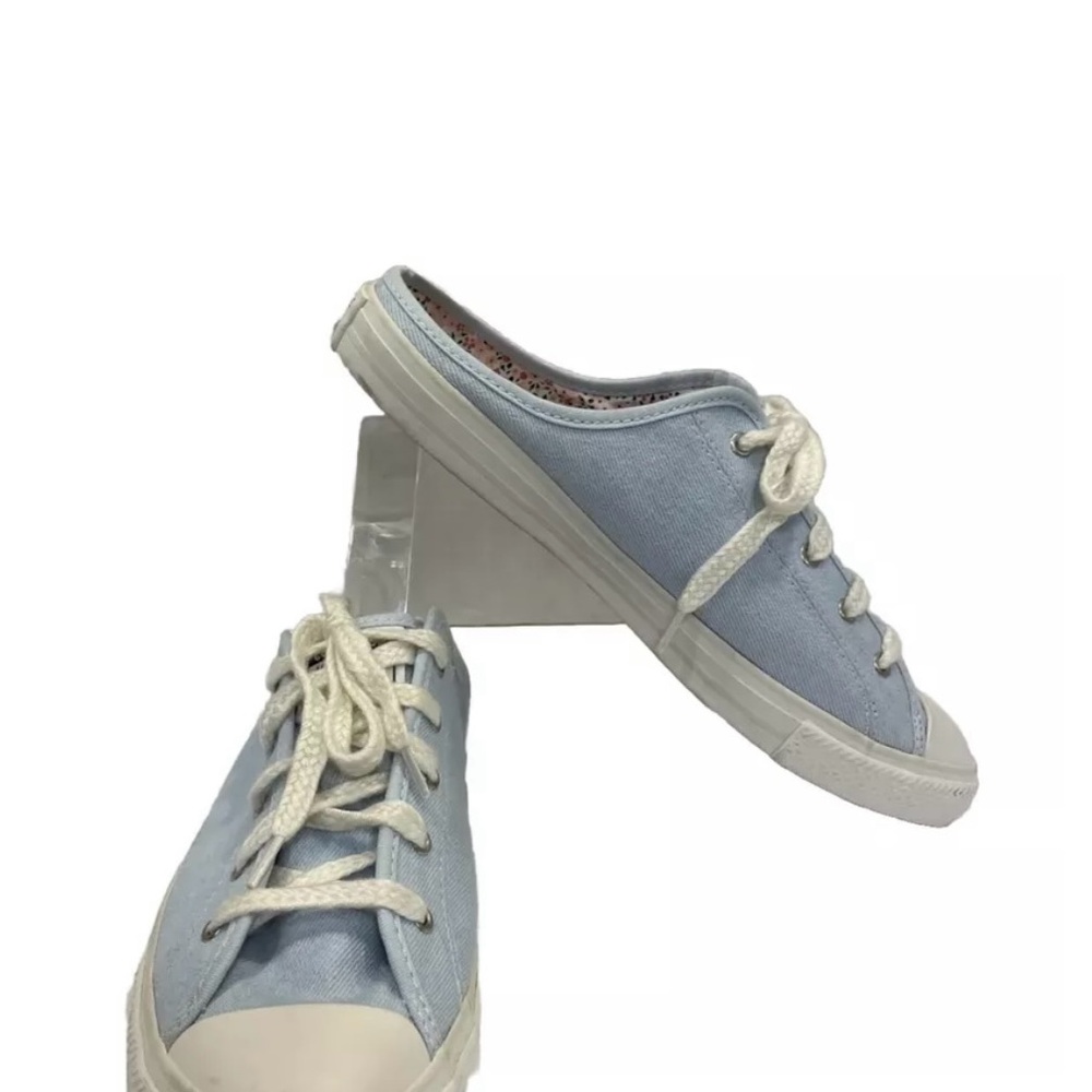 Converse Denim Chuck Taylor All Star Slide On Sneakers Women's Size 8.5